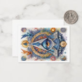 Carte postale Masonic Style (Devant/Arrière en situation)