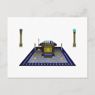 Carte postale masonique