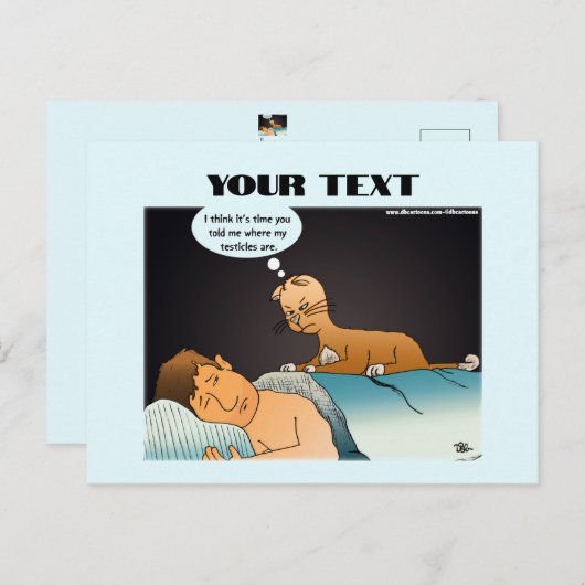 Carte postale Masque (Devant / Derrière)