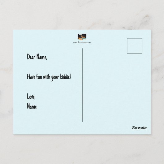 Carte postale Masque (Dos)