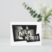 Carte Postale masque à gaz (carte postale) (Debout devant)