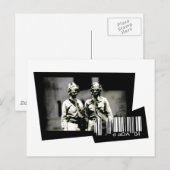 Carte Postale masque à gaz (carte postale) (Devant / Derrière)