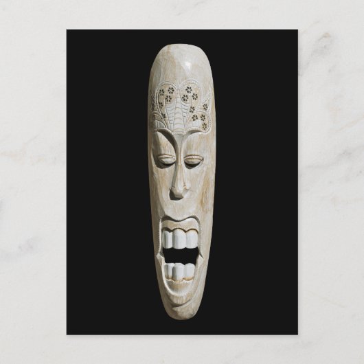 Carte Postale Masque africain (Devant)