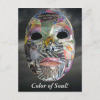 Masque Âme Vient de Toutes les Couleurs