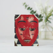 Carte Postale Masque Baule, Côte d'Ivoire (Debout devant)