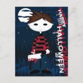 Carte postale Masque blanc (Devant)