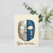 Carte Postale Masque de Carnaval (Debout devant)