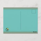 Carte Postale MASQUE DE VISAGE DE QUARANTAINE COVID 19 par Slipp (Dos)