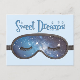 Carte Postale Masque de visage Sweet Dreams