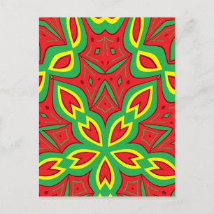 Carte Postale Masque Diabolique Ken Gage Art