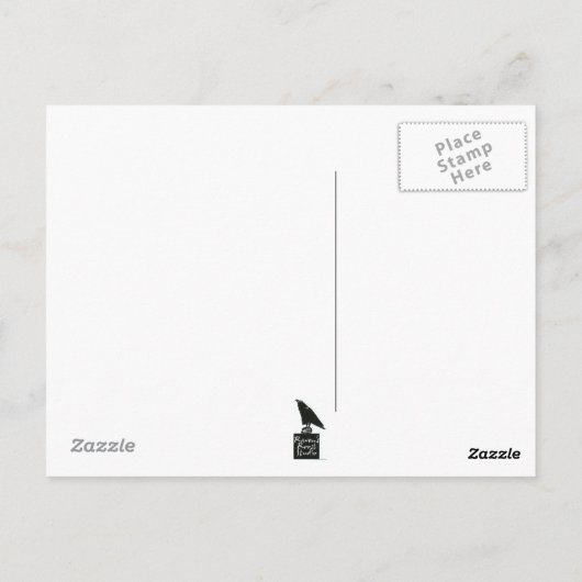 Carte Postale Masque d'oiseaux (Dos)