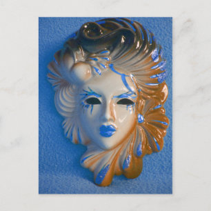 Carte Postale Masque du Carnaval de Venise