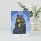 Carte Postale Masque du pharaon (Debout devant)