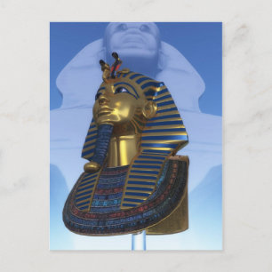Carte Postale Masque du pharaon