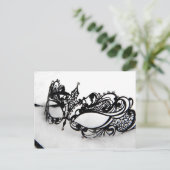 Carte Postale Masque Queens (Debout devant)