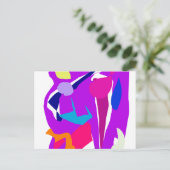 Carte Postale Masque Scrupulsif Vice Vertu Novel Bat (Debout devant)