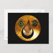 Carte Postale Masque Sun (Devant / Derrière)