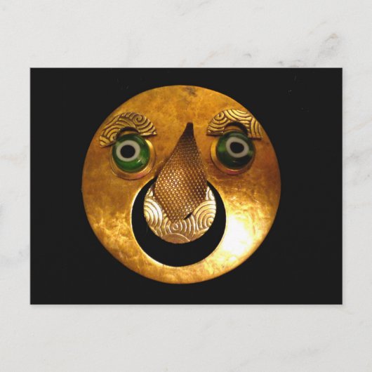 Carte Postale Masque Sun (Devant)