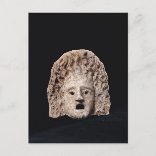 Carte Postale Masque tragique (Devant)