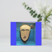 Carte Postale Masque tribal CB (Debout devant)