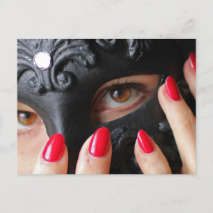 Carte Postale Masque vénitien