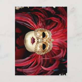 Carte postale Masque vénitien