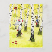 Carte Postale Masquer et rechercher (Devant)