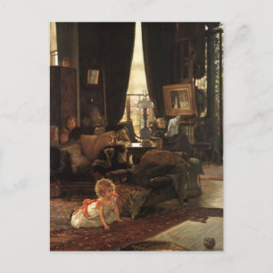 Carte Postale Masquer et rechercher des objets d'art