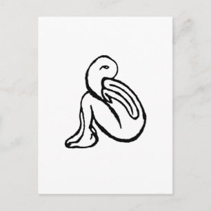 Carte postale "Masquer" JTG Art