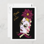 Carte postale Masquerade (Devant / Derrière)