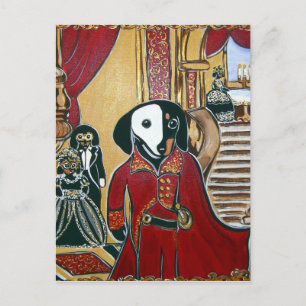 CARTE POSTALE MASQUERADE DOXIE