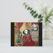 CARTE POSTALE MASQUERADE DOXIE (Debout devant)