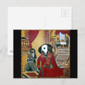 CARTE POSTALE MASQUERADE DOXIE (Devant / Derrière)