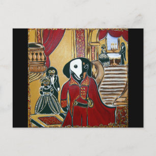 CARTE POSTALE MASQUERADE DOXIE