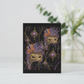 CARTE POSTALE MASQUERADE VENISE  ART      (Debout devant)