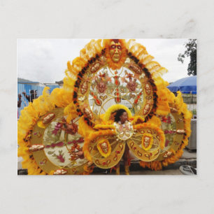 Carte Postale Masquerader du Carnaval, Trinité-et-Tobago