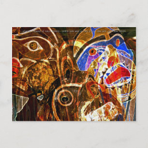 Carte Postale masques