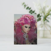 Carte Postale Masques du Carnaval de Venise (Debout devant)