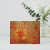 Carte Postale masques indiens (Debout devant)