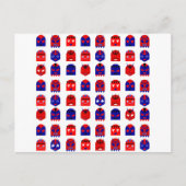 Carte Postale masques lucha libre (Devant)