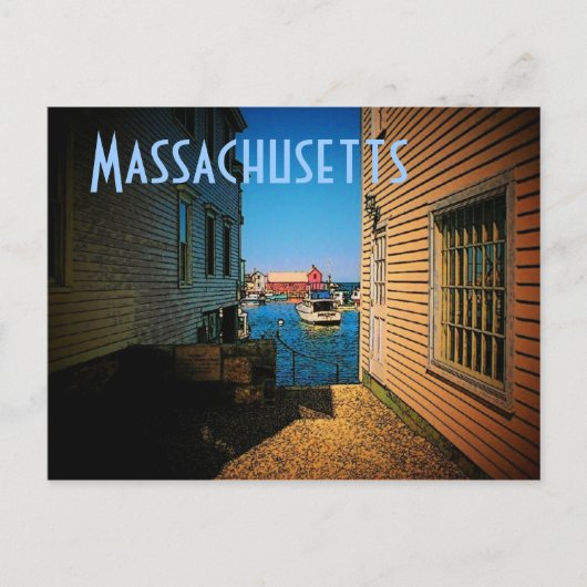 Carte postale Massachusetts (Devant)