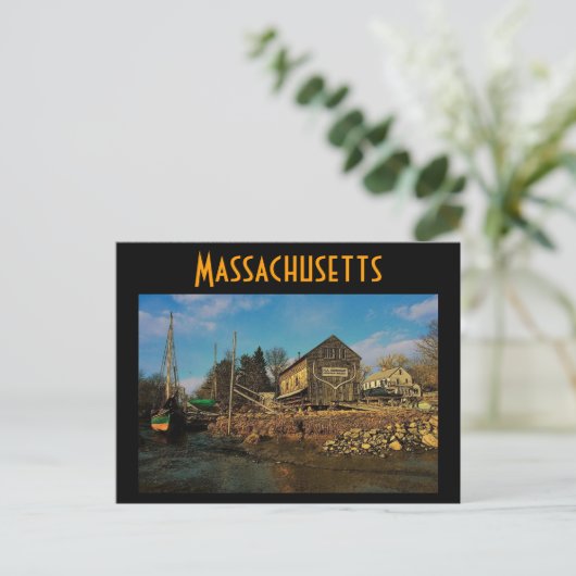 Carte postale Massachusetts (Debout devant)