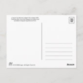 Carte Postale Massachusetts Appalachian Trail Postcard (Dos)