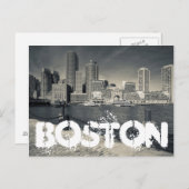 Carte Postale Massachusetts, Boston, bâtiments de Rowe's Wharf (Devant / Derrière)