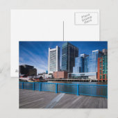 Carte Postale Massachusetts, Boston, Federal Reserve Bank (Devant / Derrière)