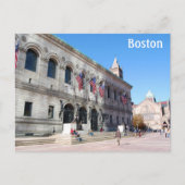 Carte Postale Massachusetts de Boston (Devant)
