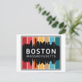 Carte Postale Massachusetts de Boston (Debout devant)