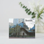 Carte Postale Massachusetts de Boston (Debout devant)