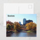 Carte Postale Massachusetts de Boston (Devant / Derrière)