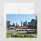 Carte Postale Massachusetts de Boston (Devant / Derrière)